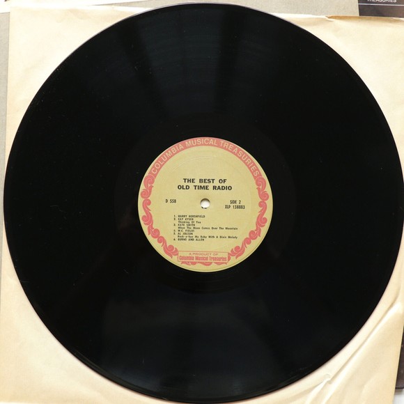 The Best Of Old Time Radio - Various Artists - CBS Marketing P2M 5373 (1969) - Picture 6 of 12